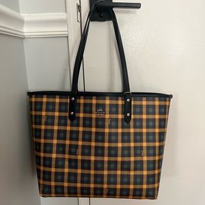 COACH Reversible Leather Tote
